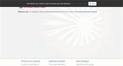 Desktop Screenshot of d4science.org